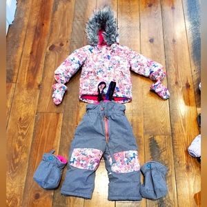 Deux par deux toddler snowsuit